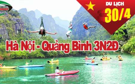 Tour Du Lịch Quảng Bình 3 Ngày 2 Đêm GIá Rẻ